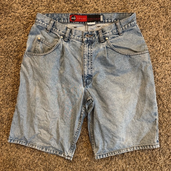 Levi’s silvertab loose fit blue jean shorts - Picture 1 of 5